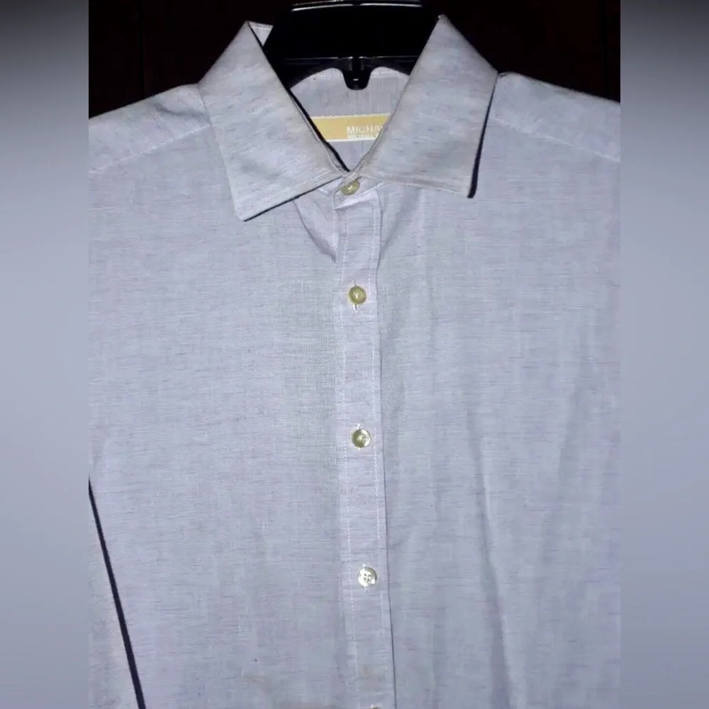 Michael Kors shirt 16 34/35 lilac color - Picture 2 of 5